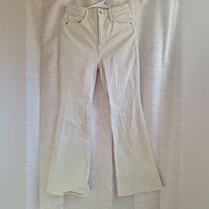 Old Navy Higher High Rise Side Slits Flare Jean